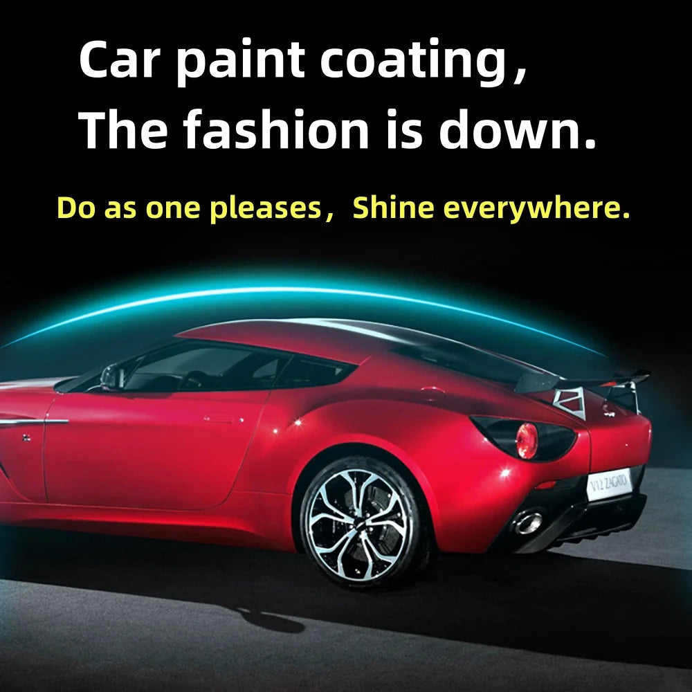 Red Car Special Crystal Wax, Quick-effect Decontamination, Scratch Resistance, Stain Resistance, Protective Car Paint Polishing