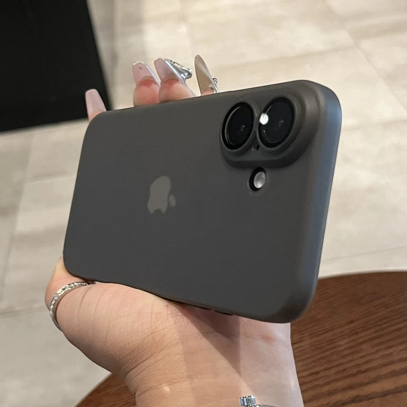 For iPhone 16 15 14 11 12 13 Pro Max Ultra Thin Case Slim Matte Frosted Cover for iPhone 16 Plus Camera Protector Phone Case