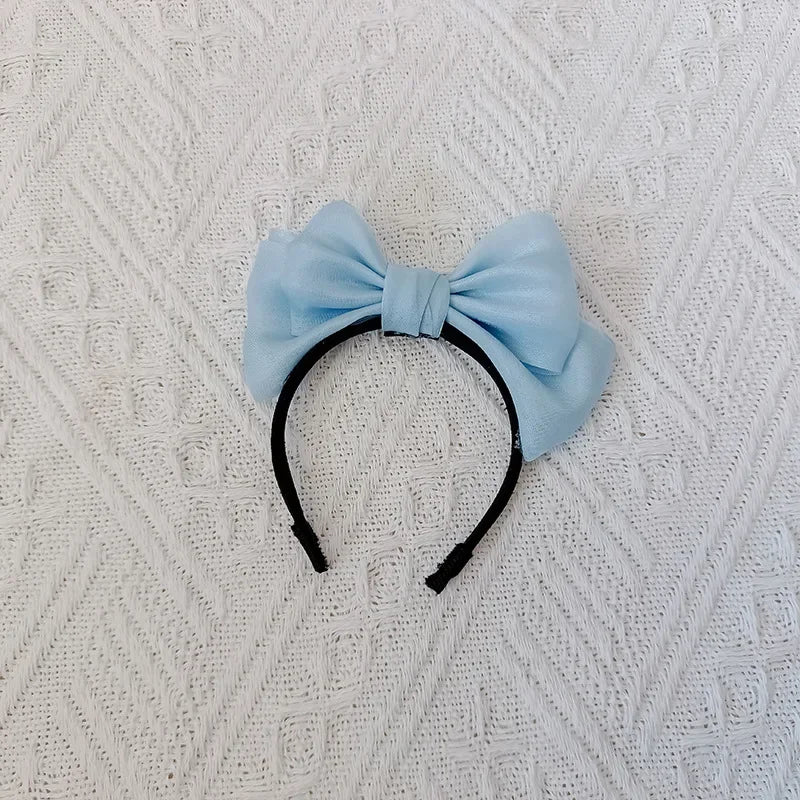 Labubu 3.0 Big Into Energy Doll Bow Decoration Set Macaron Headwear Small Braids & Bowknot Decoration