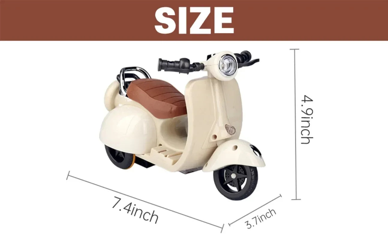 Labubu Accessories Labubu Have A Seat Toy  Labubu Scooter with LED Lights & Music Cute Desk Decor for Labubu Doll Collectors