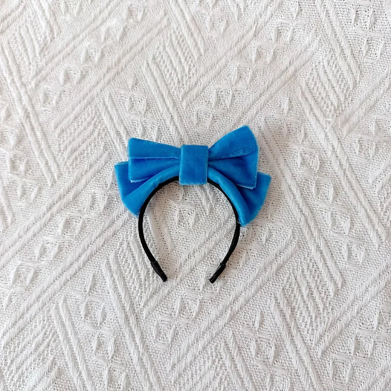 Labubu 3.0 Big Into Energy Doll Bow Decoration Set Macaron Headwear Small Braids & Bowknot Decoration
