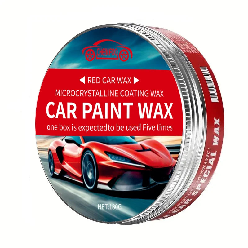 Red Car Special Crystal Wax, Quick-effect Decontamination, Scratch Resistance, Stain Resistance, Protective Car Paint Polishing