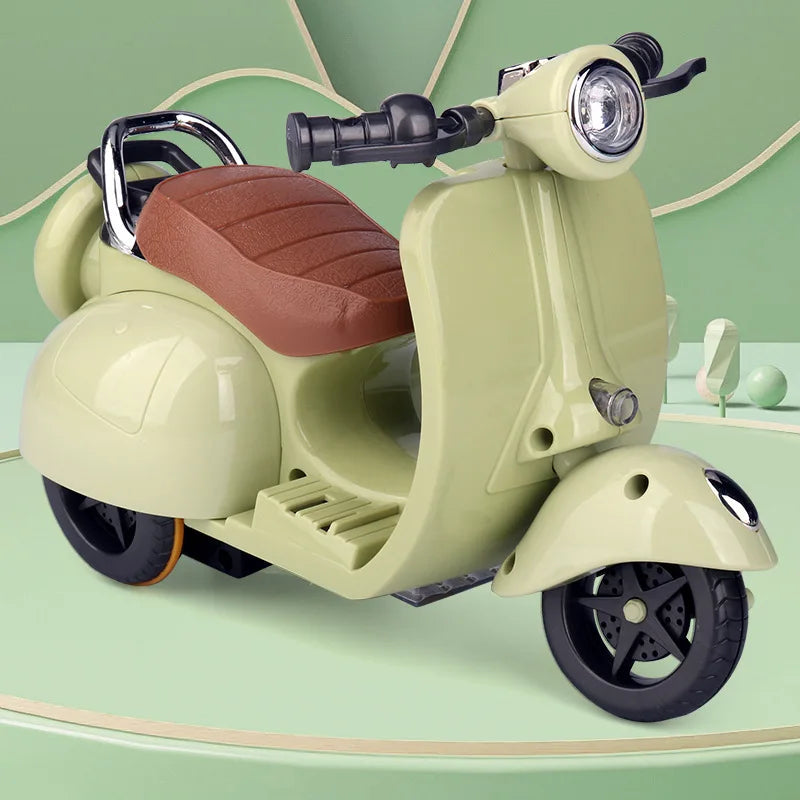 Labubu Accessories Labubu Have A Seat Toy  Labubu Scooter with LED Lights & Music Cute Desk Decor for Labubu Doll Collectors