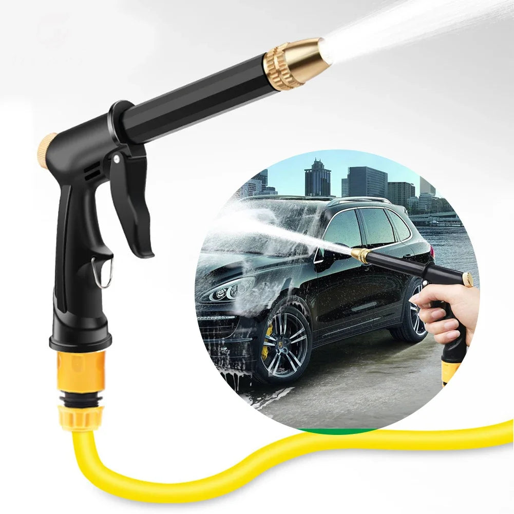 Adjustable High Pressure Washer Gun Car Wash Machine Garden Watering Hose Nozzle Sprinkler Car Washing Tool Auto Gun Washing
